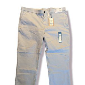 Haggar Men's Original Slacks Straight Fit Comfort Waist Pants Sz 44 x 32 NWT